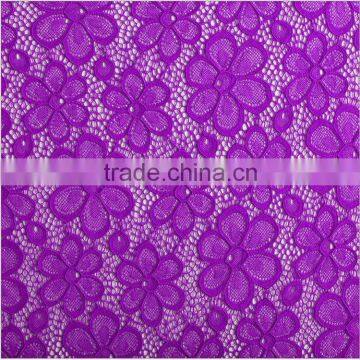 new design elastic nylon lace fabric for dresses 8826