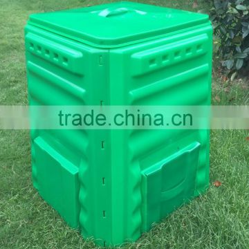 220L Outdoor plastic assembled garden composter