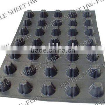 Drainage Sheet building material plastic HDPE drainage sheet