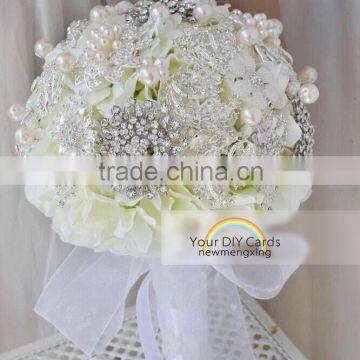 2015 elegent artificial wedding flowers bouquet