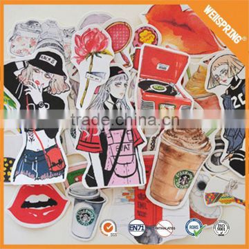 Modern custom sticker anti-water lenticular label stickers