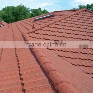 Wanael stone coated metal roof tile/economic home roof/guangzhou construction materials