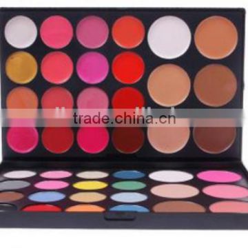 Mendior Selling 44 color makeup combination disc Eyeshadow blush Concealer & lipstick beauty suit OEM/ODM