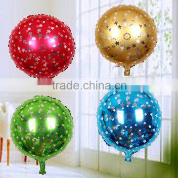 18inch multicolor foil balloons , full star printing foil balloon