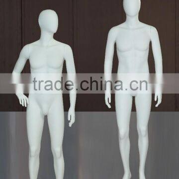 White Glossy Full-Body Male Mannequin