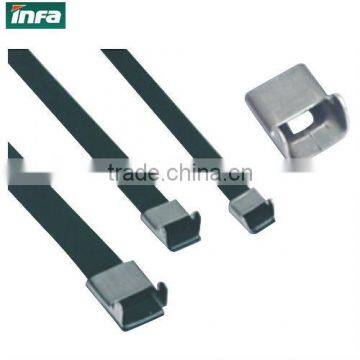 Stainless Steel With Nylon Coating Cable Ties