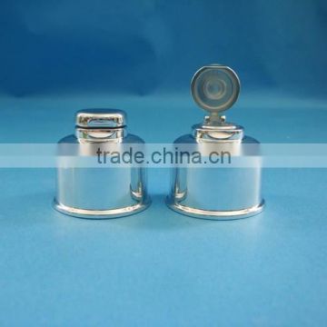 flip top cap, high quality shiny glossy flip top cap, PP cap 20/410 UV