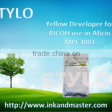 Yellow Developer for Ricoh use in Aficio MPC3001, professional and responsible manufacturer