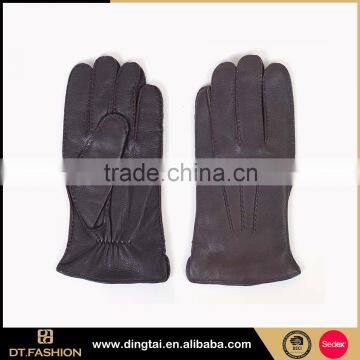 Chinese wholesale fantasy printed leather glove direct knit glove