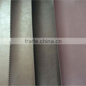 high end handbag material pu shiny leather