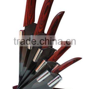 Various sizes ceramic knife set on sales