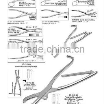 Farabeuf Lambotte bone holding forceps,26cm, orthopaedic instruments, surgical instruments