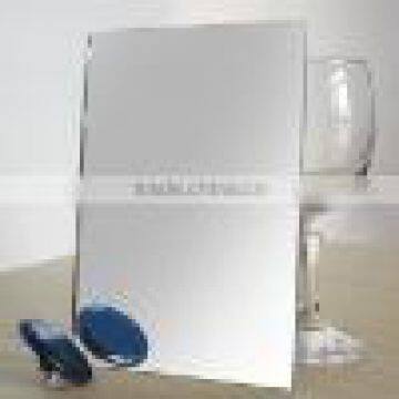 CE CCC ISO9001 2mm Vinyl Back Film Float Aluminium Mirror Glass