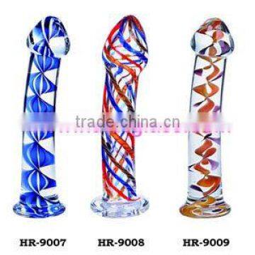 Color Changing Glass Sex Toy Glass Dildo