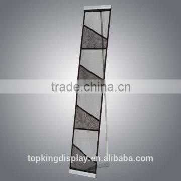 Convenient Advertising Single Literature Catalogue shelf/Netty Brochure Holder/Brochure Stand shelf with wholesale