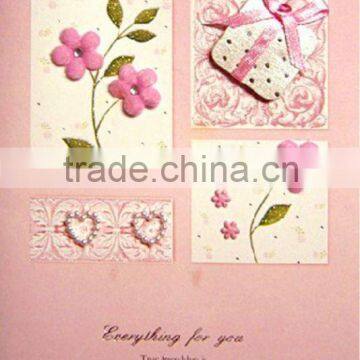 decorative handmade paper craft greeting cards