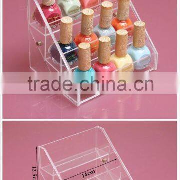 Acrylic Clear Nail Polish Storage Box Plastic Display Box for Nail Polish photo-6