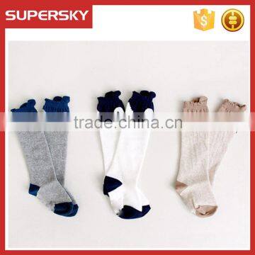 A-266 Fox Kids Knee Socks Fox Animal Design Toddlers Socks Baby Toddlers Fox Animal Socks photo-4