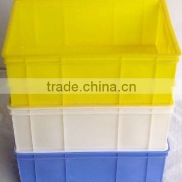 2014 100% virgin PE plastic crate Hot sale