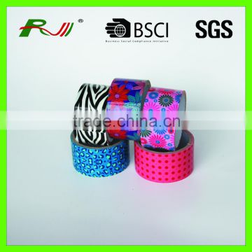 Pressure sensitive acrylic adhesive printed duct tape china supplier