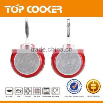 Metallic painting nonstick coating fry pan