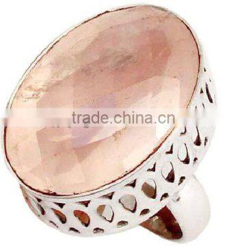 Sterling Silver Coral & Turquoise. Ring, Semiprecious Ring, Sterling Silver Rings photo-4