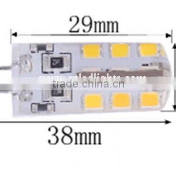 g4 led light bulb 12v led bulb light 3W 24pcs 2835 300lm DC10-20V led g4 lamp high quality 2 years warranty