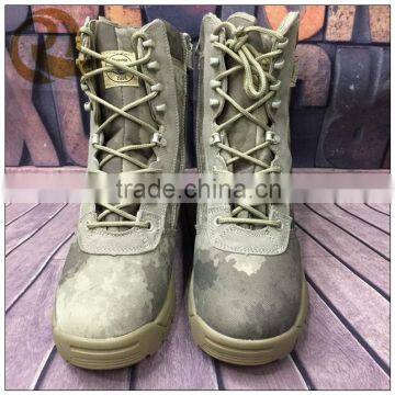 2015 new custom army high ankle boots military combat boots