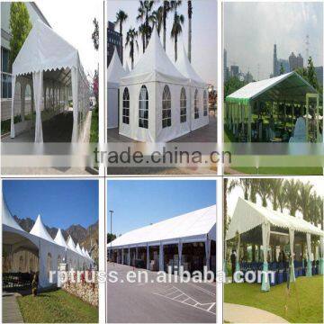 double peaks canopy tent for 60 people wedding catering event