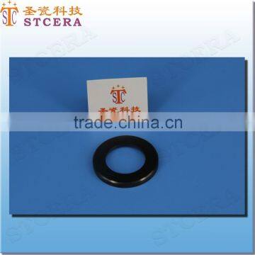 STCERA Good Insulator Black Ceramic Seal Ring,Zirconia Ceramic Ring,Black Seal Ring