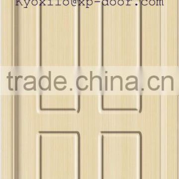 Teak Interior Door Inward Wooden Pvc Door Pvc coated Door For Flat Usage From Famous Brand Xupai Doors Manufacturer