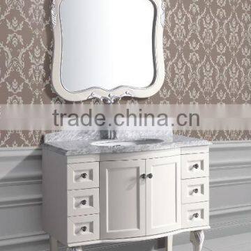 European Antique Solid Wood Bathroom furniture