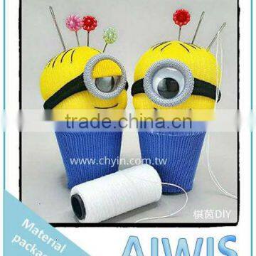 Pin plug material package diy toy