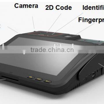 P10 WIFI/3G Android Mobile POS Terminal Integrated 58mm Thermal Printer