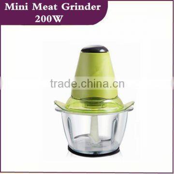Electric Plastic Home Use Electric Meat Grinder Mini Chooper Multi-Function Chooper (HK-JY-B)