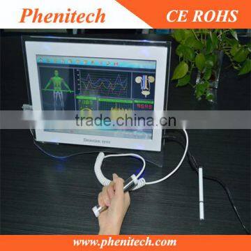 Touch screen quantum resonance magnetic analyzer for healthy