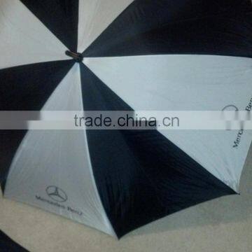 30" Wooden Shaft Stick Leading Factory Cheap Golf Gifts Umbrella photo-3