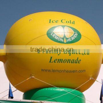 Big advertising inflatable lemon model