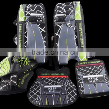 24" hockey goalie pads