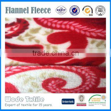 100% Polyester Soft Printed Flannel Fabric For Abaya Woman Made in Changshu