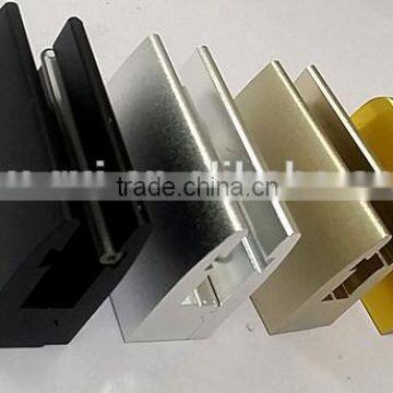 Inox Square Glass Clamps for Handrail Posts Glass Clips Aluminum Glass Clamp photo-4