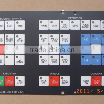 Withein one day shipping A98L-0001-0524#J Fanuc Keypad Membrane