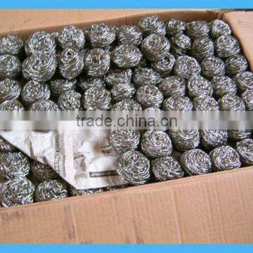 Stainless steel scourer