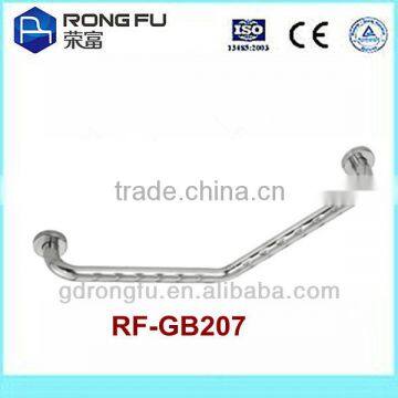 v-shape stainless steel toilet safety grab bar