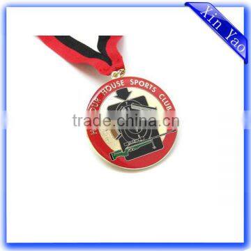 China factory good quality gold enamel promotion medal