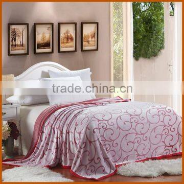 Promotion Home Printed Blanket Bedding Set