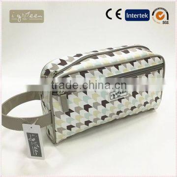 Popular best selling washing bag waterproof toilet bag polyurethane toilet bag cosmetic bag polyurethane cosmetic bags