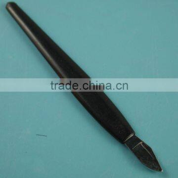 ZJCS-026 8.5CM plastic handle metal cuticle pusher