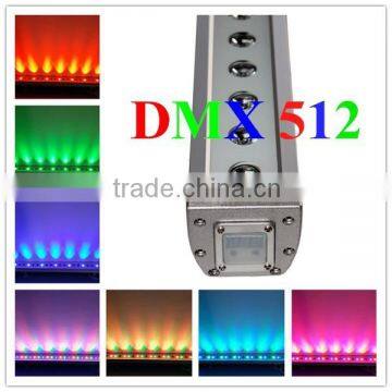 36x1W RGB colored outdoor high power wash wall led light IP65 with CE RoHS FCC