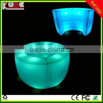 Popular glowing bar furniture/cafe bar counter design with LED light